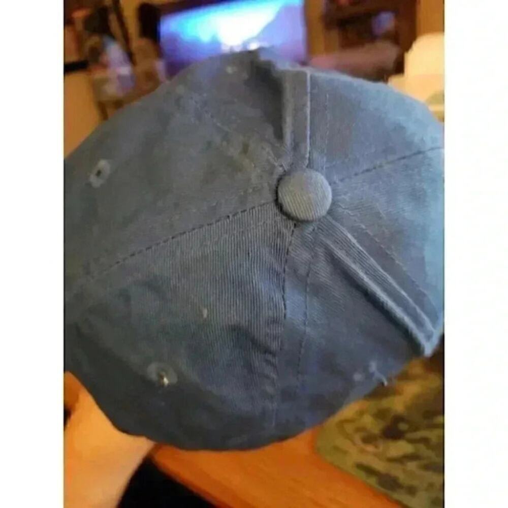 Humvee Hat - Blue Strapback Baseball Cap One Size Fits All - Picture 5 of 8